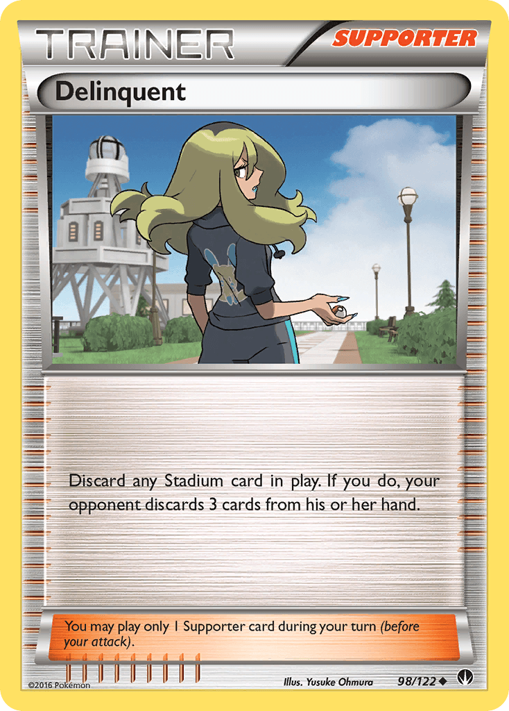 Delinquent, kortbilde fra pokemontcg.io