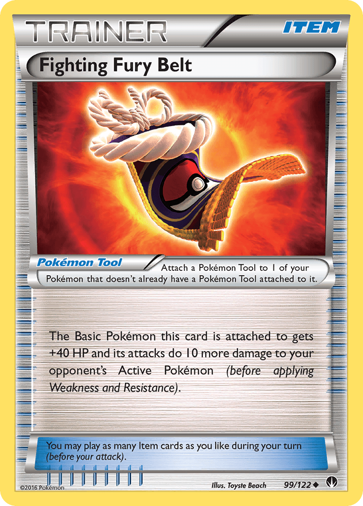 Fighting Fury Belt, kortbilde fra pokemontcg.io