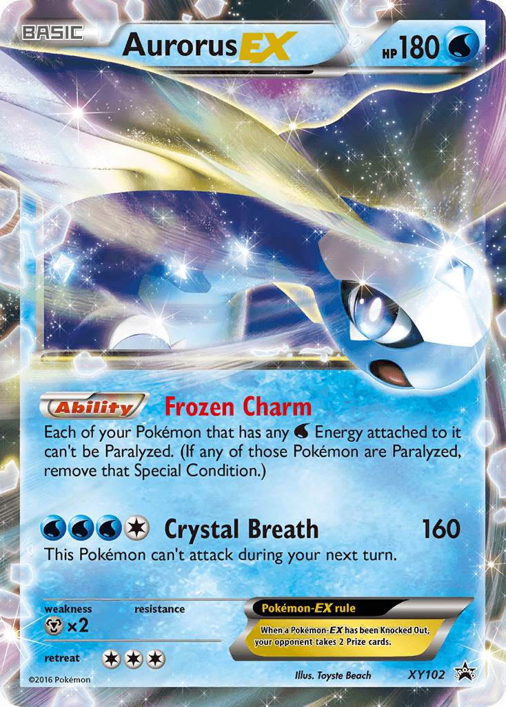 Aurorus-EX, kortbilde fra pokemontcg.io