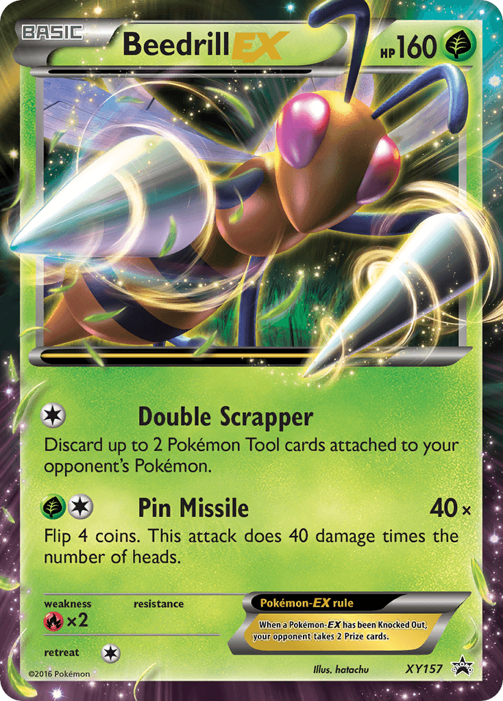 Beedrill-EX, kortbilde fra pokemontcg.io