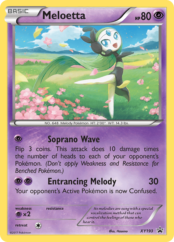 Meloetta, kortbilde fra pokemontcg.io