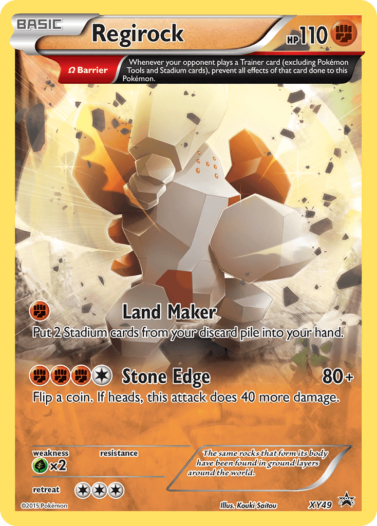 Regirock, kortbilde fra pokemontcg.io