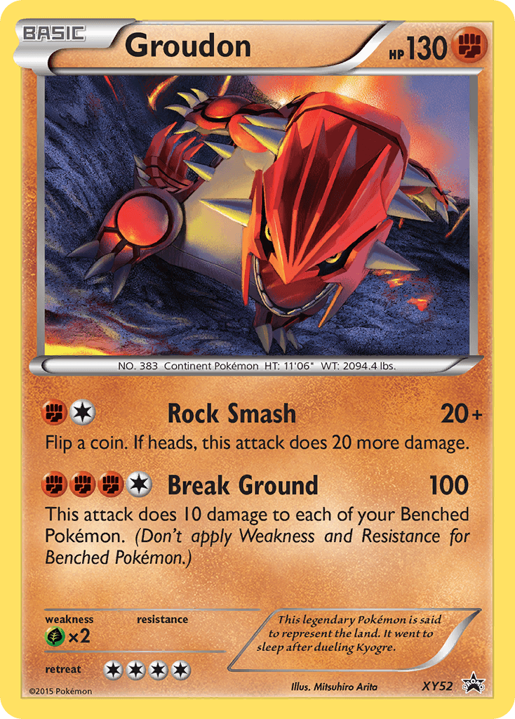 Groudon, kortbilde fra pokemontcg.io