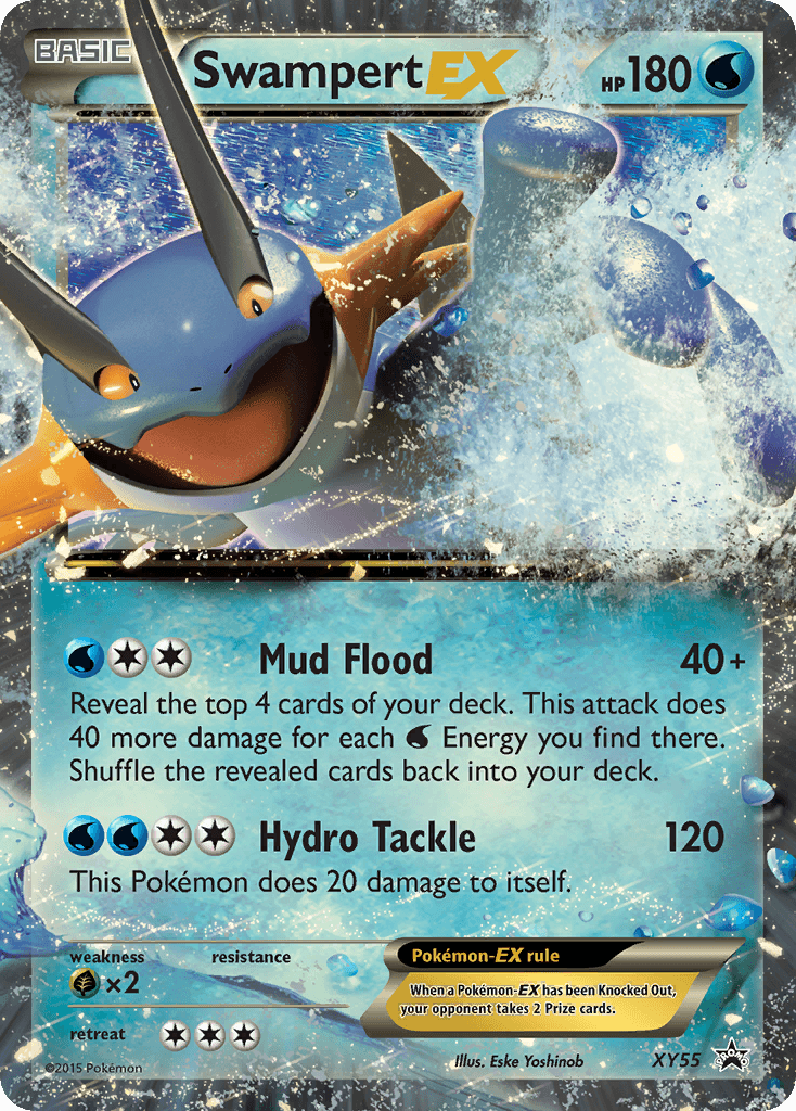 Swampert-EX, kortbilde fra pokemontcg.io