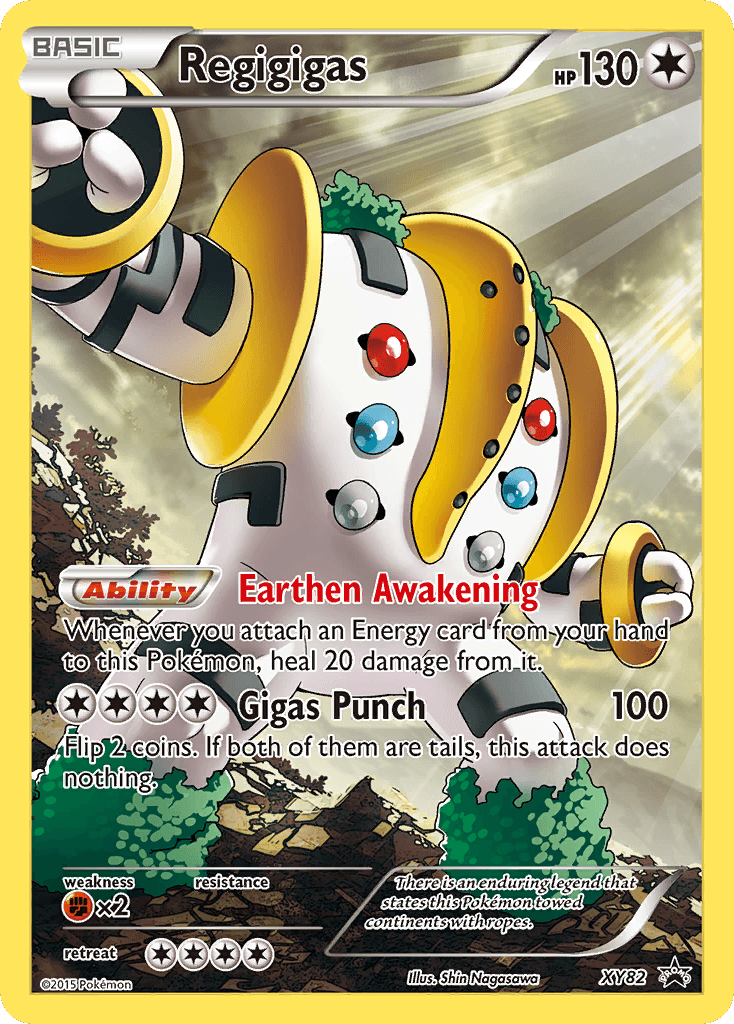 Regigigas, kortbilde fra pokemontcg.io