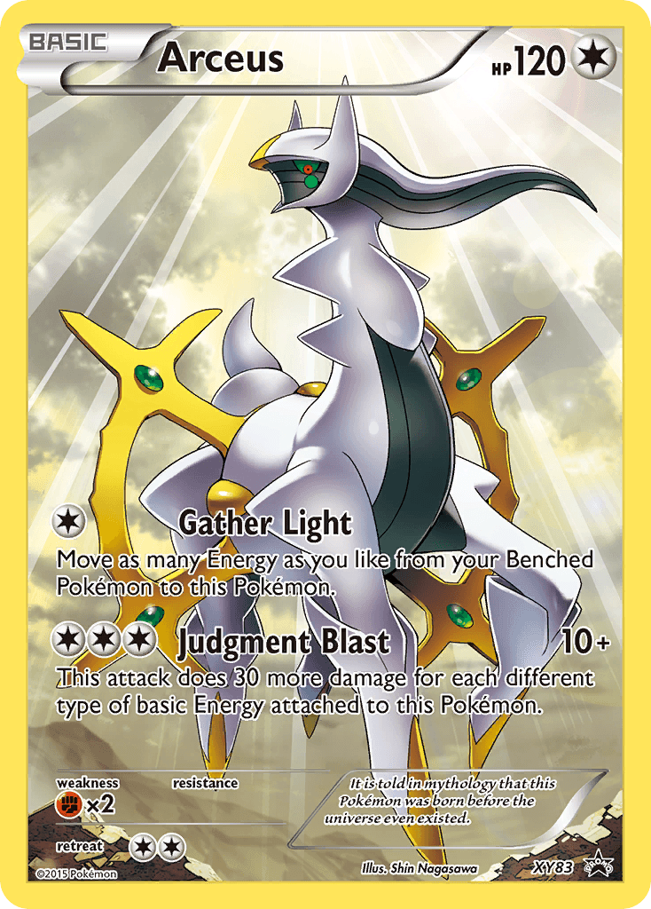 Arceus, kortbilde fra pokemontcg.io