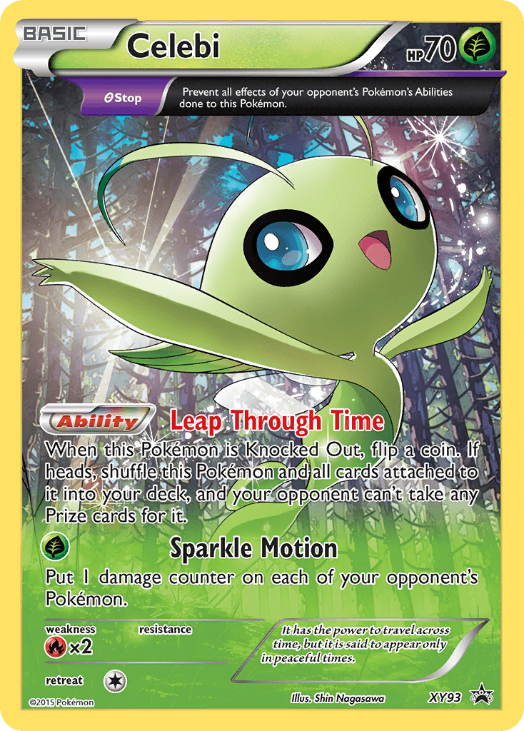Celebi, kortbilde fra pokemontcg.io
