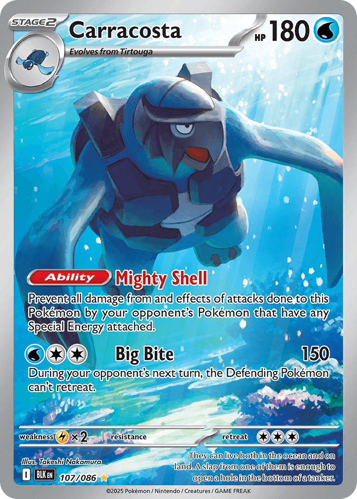 Carracosta, kortbilde fra pokemontcg.io