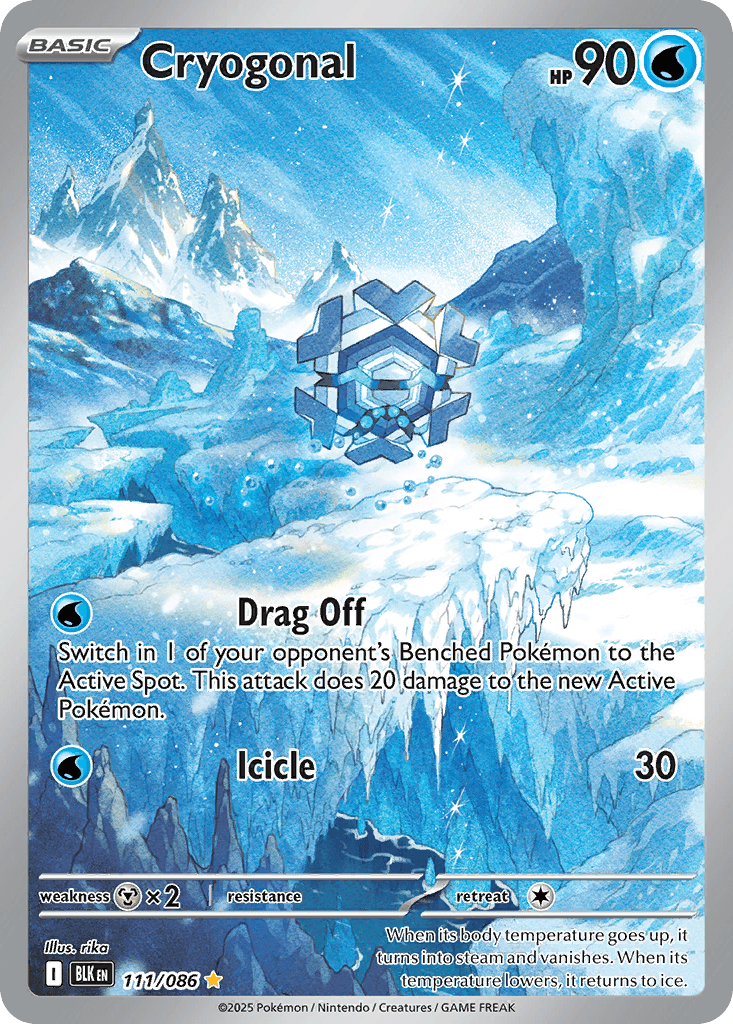 Cryogonal, kortbilde fra pokemontcg.io