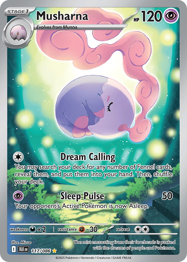 Musharna, kortbilde fra pokemontcg.io