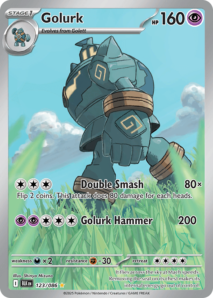 Golurk, kortbilde fra pokemontcg.io