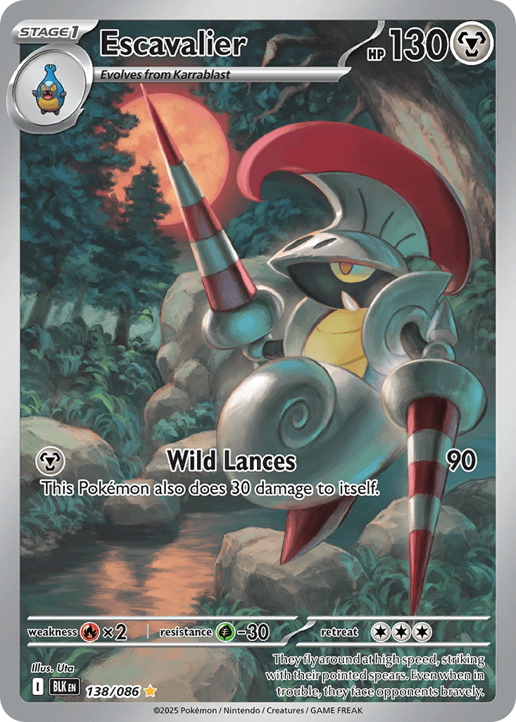 Escavalier, kortbilde fra pokemontcg.io