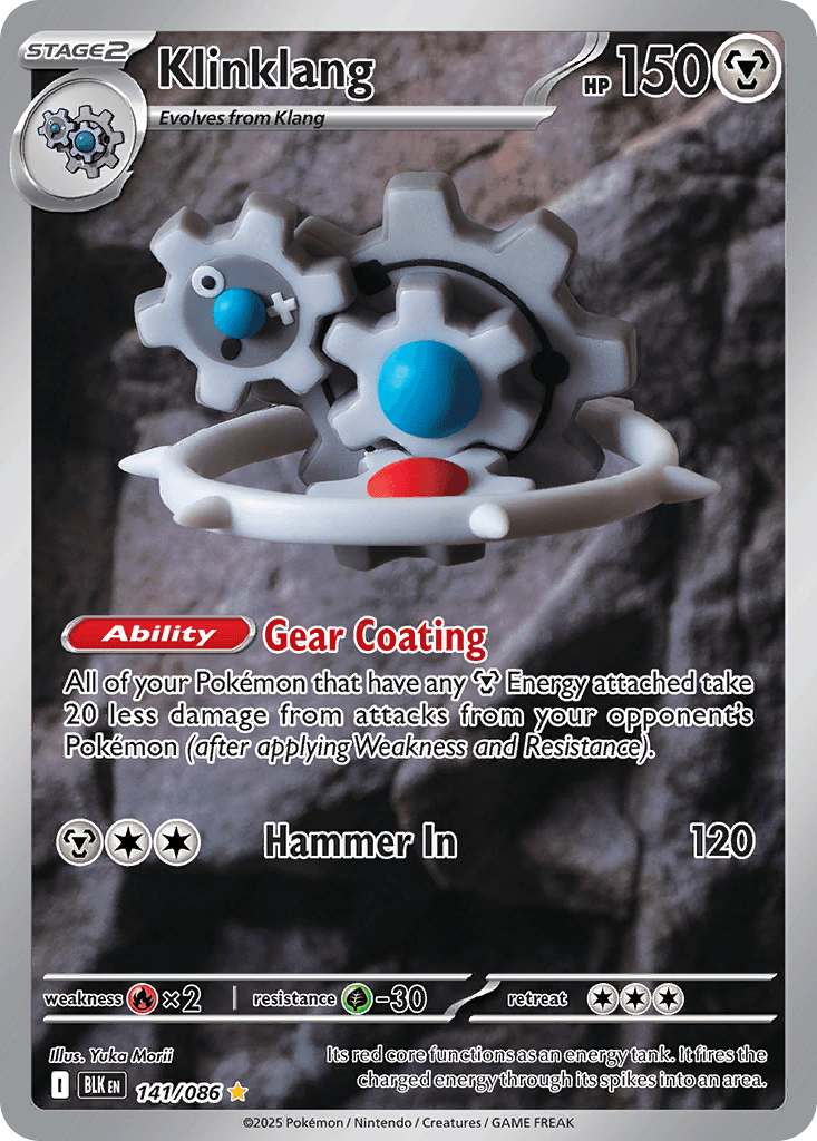 Klinklang, kortbilde fra pokemontcg.io