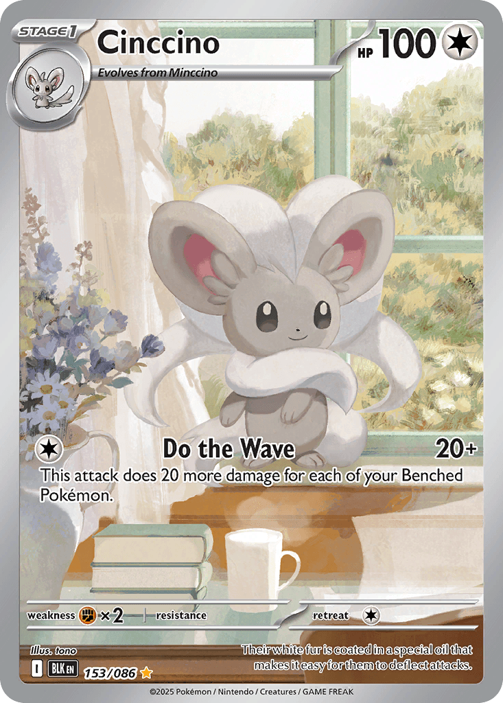 Cinccino, kortbilde fra pokemontcg.io