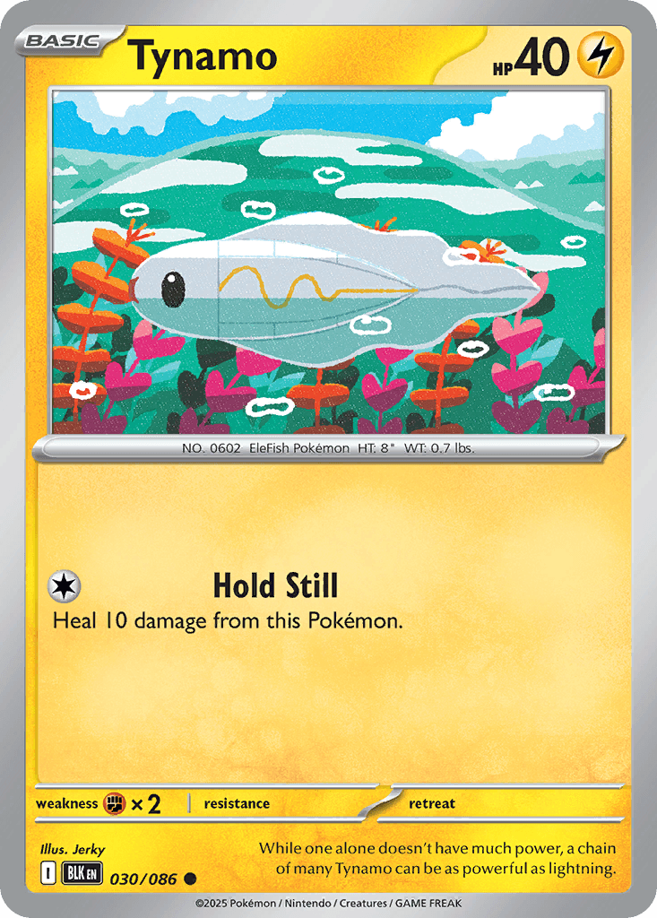 Tynamo, kortbilde fra pokemontcg.io