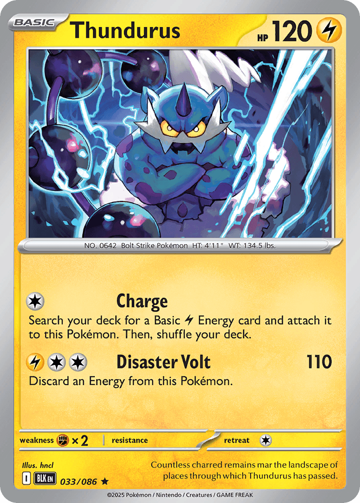 Thundurus, kortbilde fra pokemontcg.io