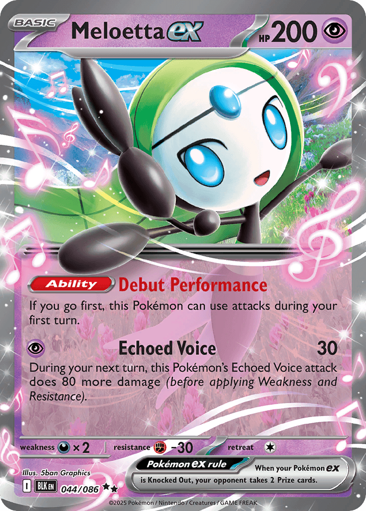 Meloetta ex, kortbilde fra pokemontcg.io