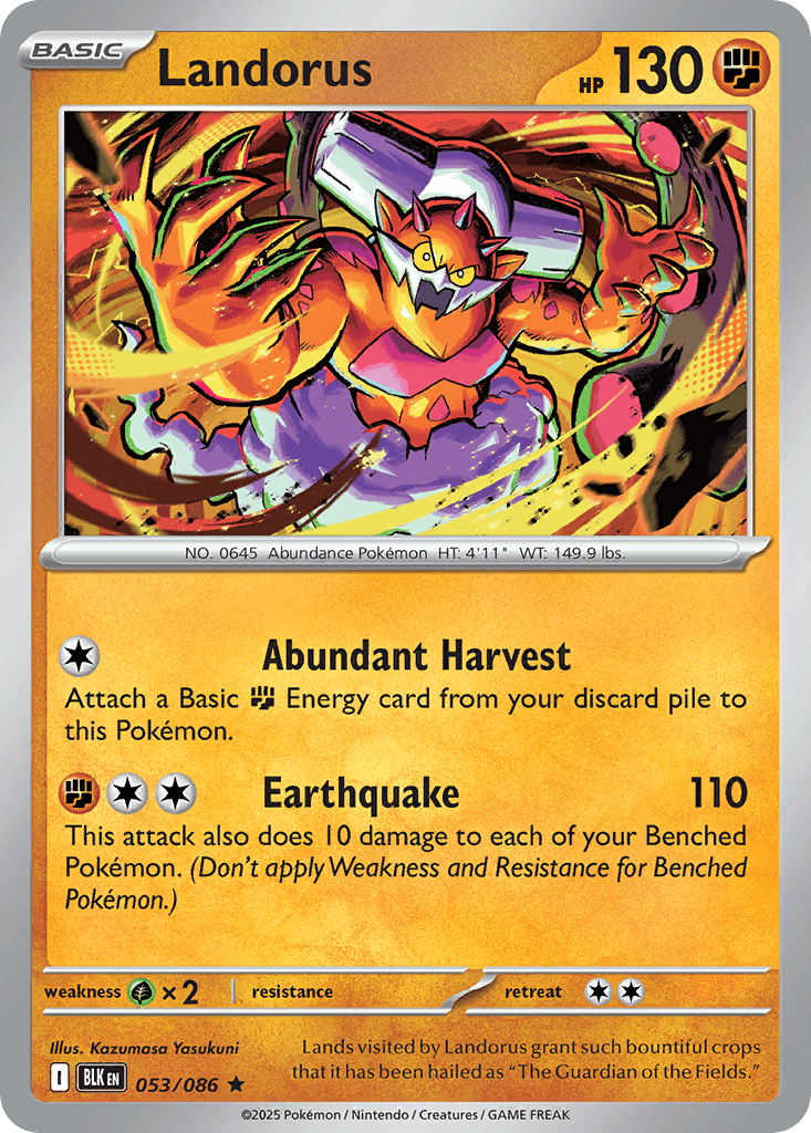 Landorus, kortbilde fra pokemontcg.io