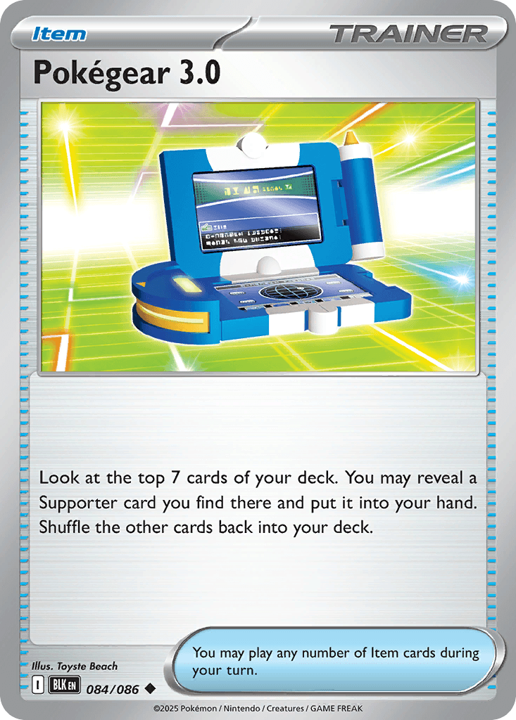 Pokégear 3.0, kortbilde fra pokemontcg.io