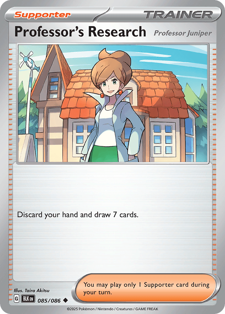 Professor's Research, kortbilde fra pokemontcg.io
