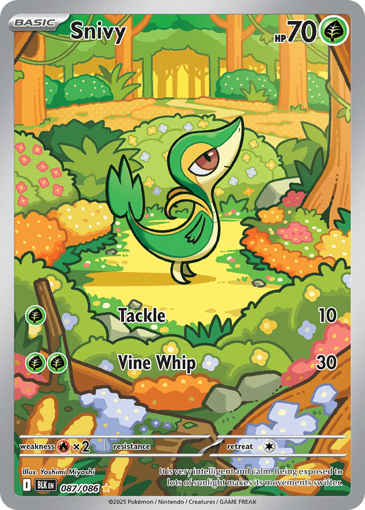 Snivy, kortbilde fra pokemontcg.io