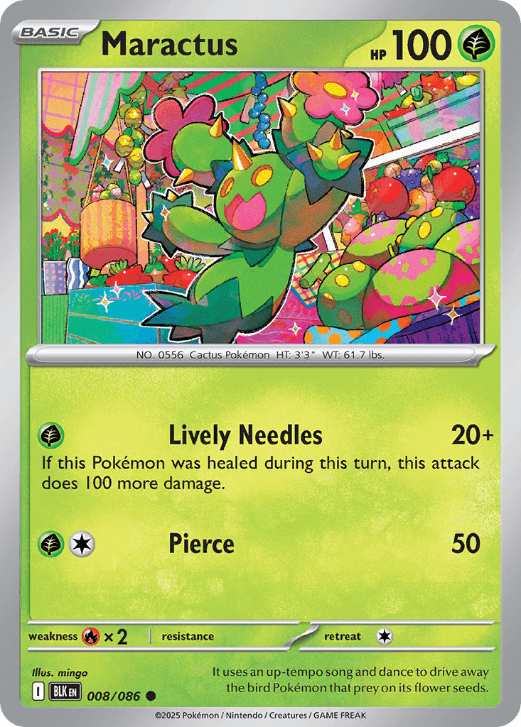Maractus, kortbilde fra pokemontcg.io