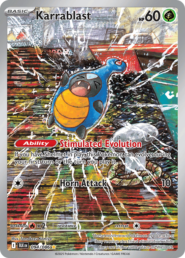 Karrablast, kortbilde fra pokemontcg.io