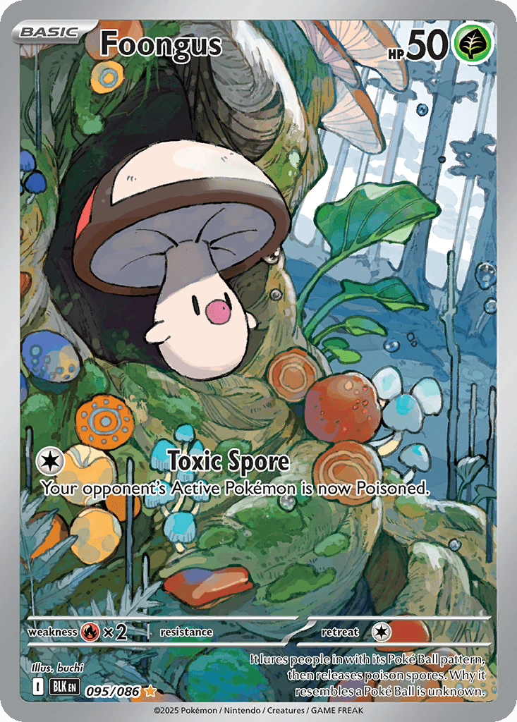 Foongus, kortbilde fra pokemontcg.io