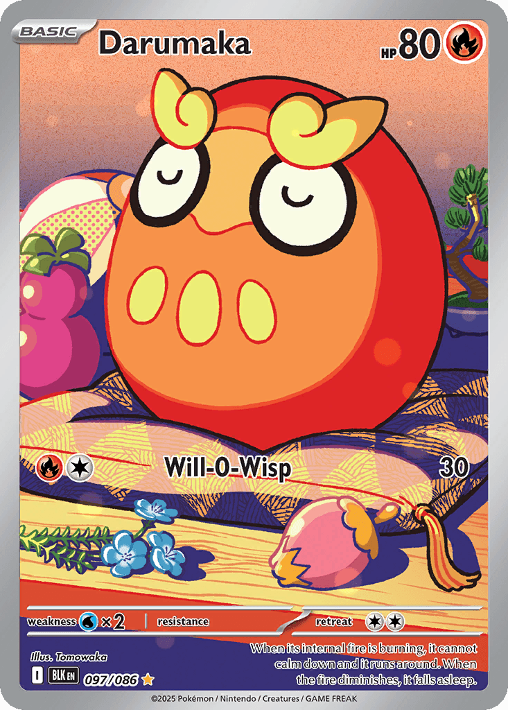 Darumaka, kortbilde fra pokemontcg.io