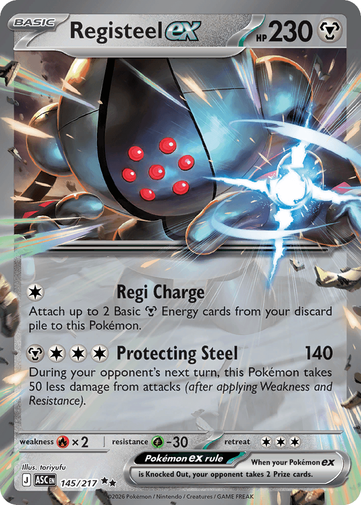 Registeel ex, kortbilde fra Scrydex