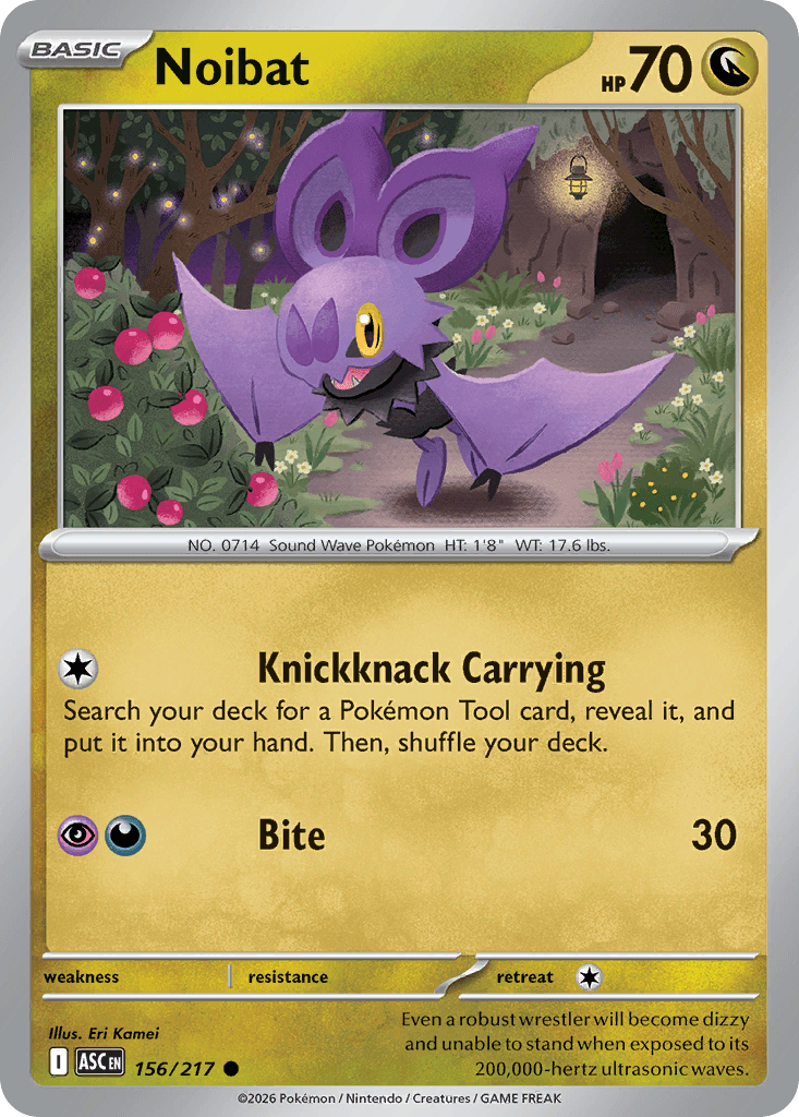 Noibat, kortbilde fra Scrydex
