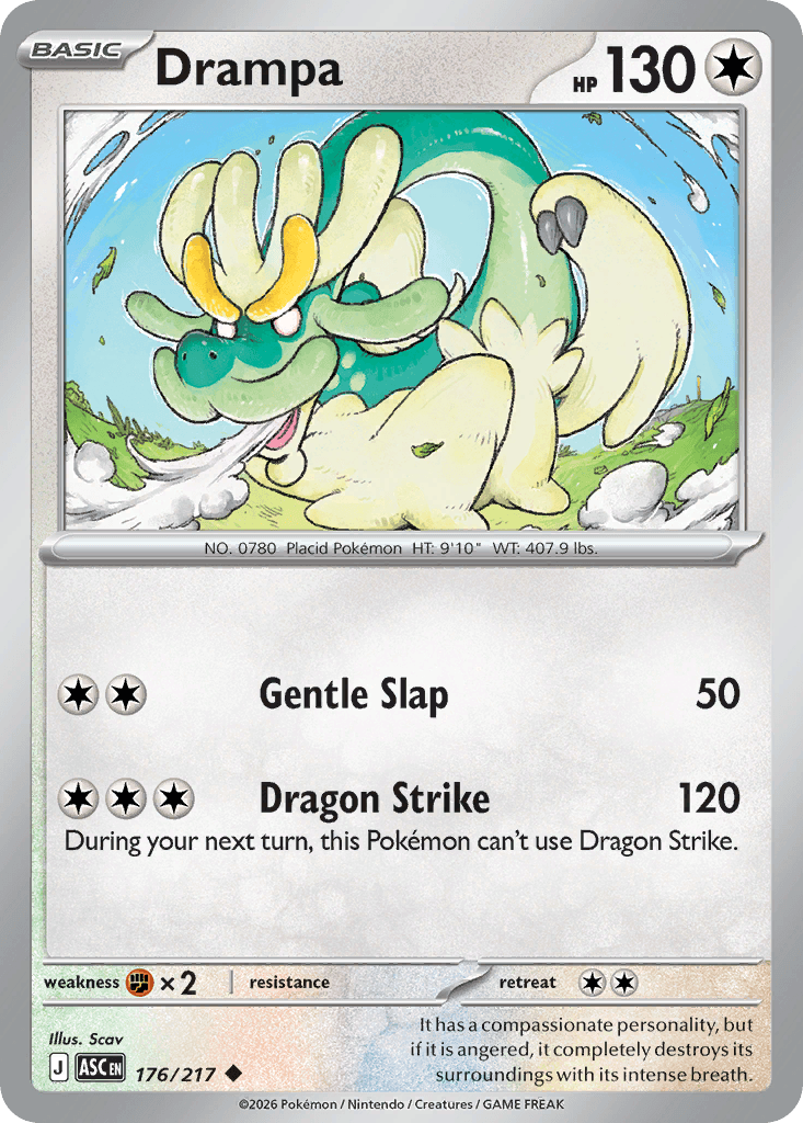Drampa, kortbilde fra Scrydex