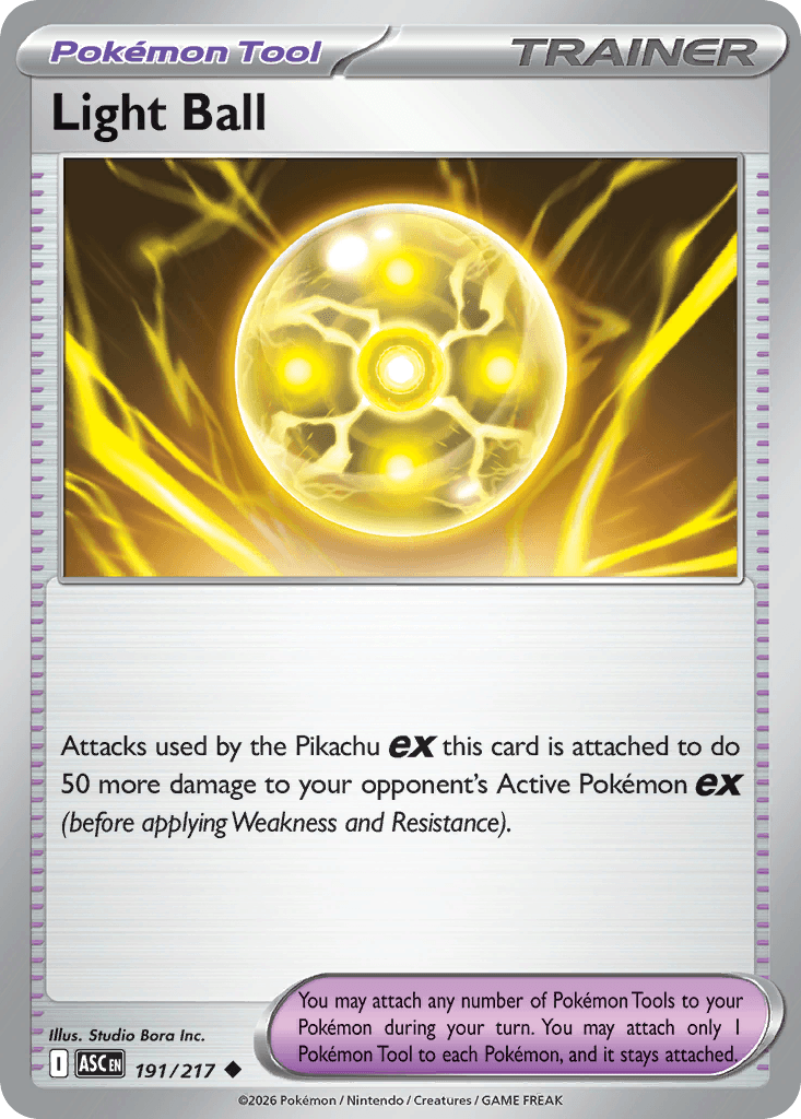 Light Ball, kortbilde fra Scrydex