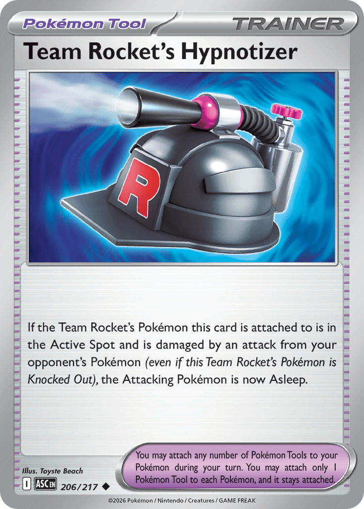 Team Rocket's Hypnotizer, kortbilde fra Scrydex