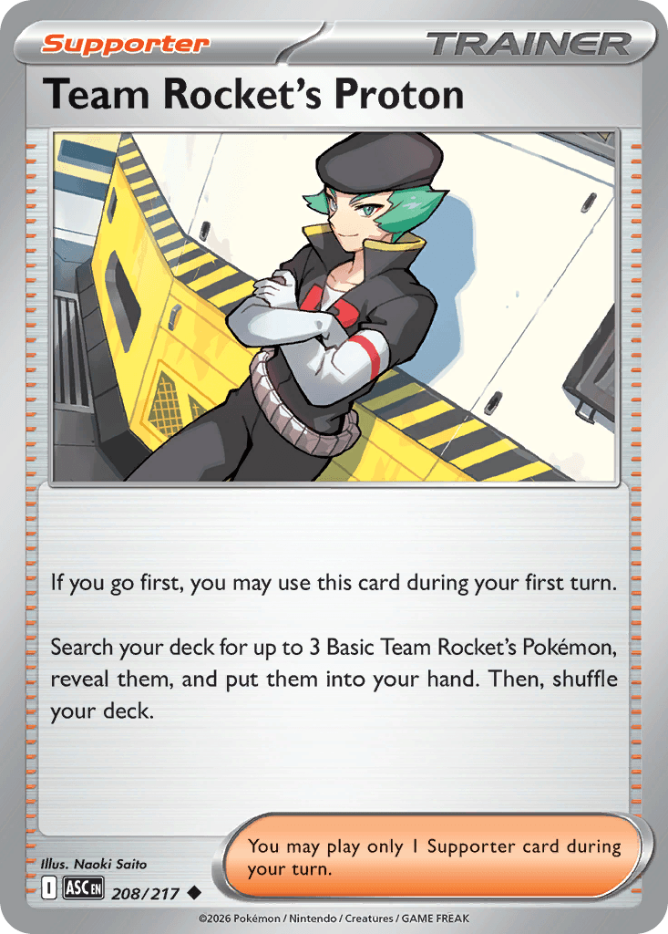 Team Rocket's Proton, kortbilde fra Scrydex