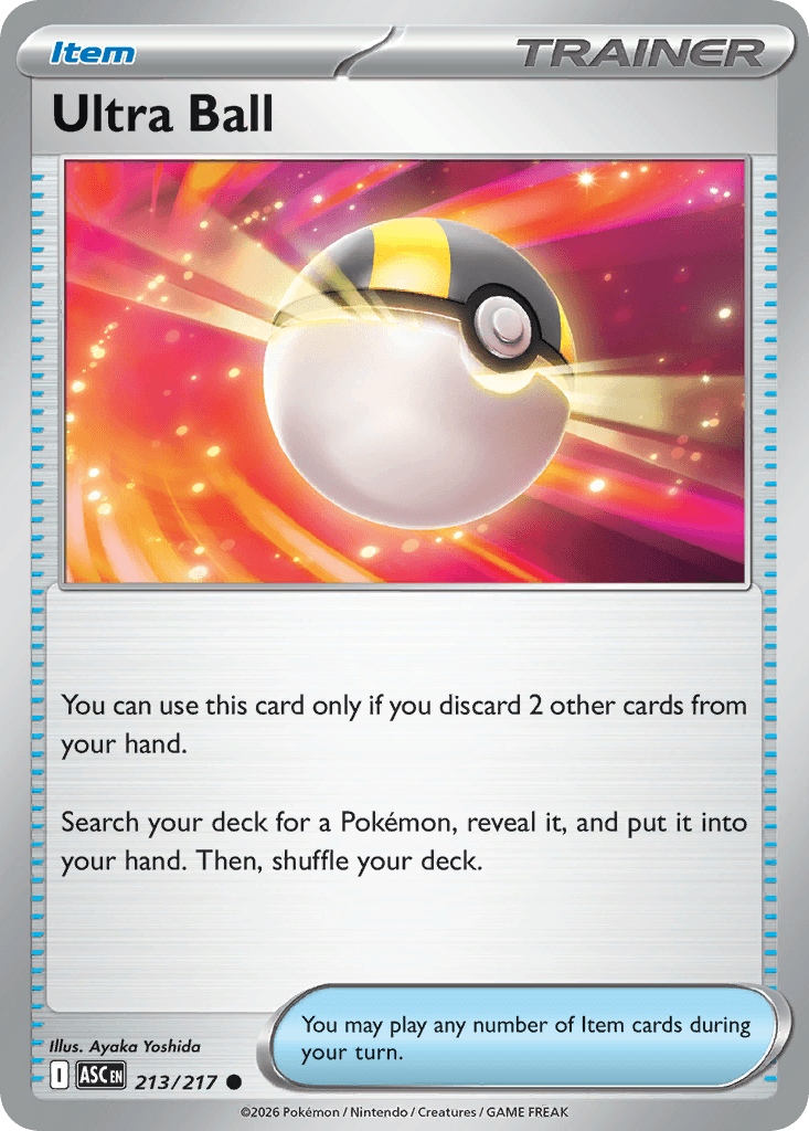 Ultra Ball, kortbilde fra Scrydex