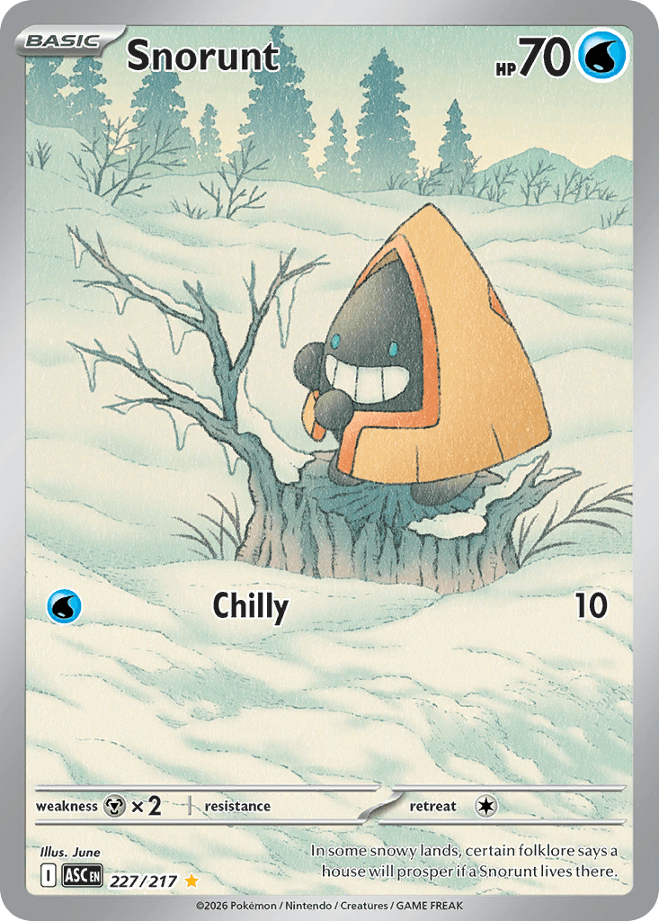 Snorunt, kortbilde fra Scrydex