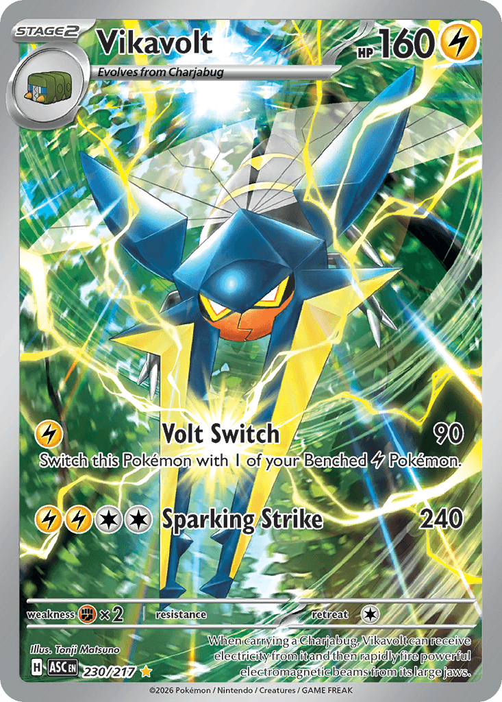 Vikavolt, kortbilde fra Scrydex