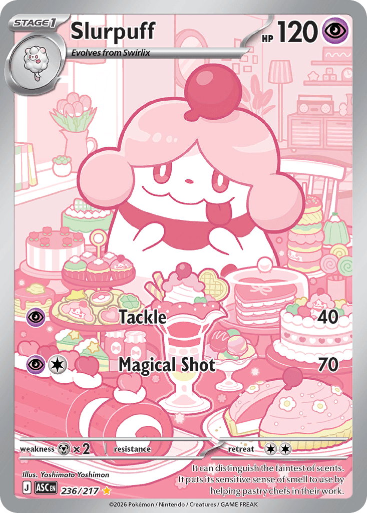 Slurpuff, kortbilde fra Scrydex