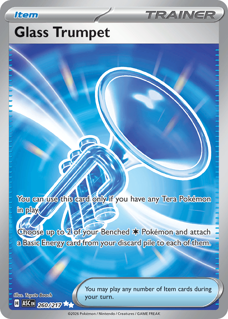 Glass Trumpet, kortbilde fra Scrydex