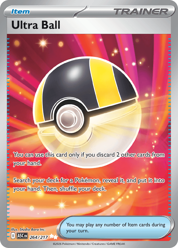Ultra Ball, kortbilde fra Scrydex