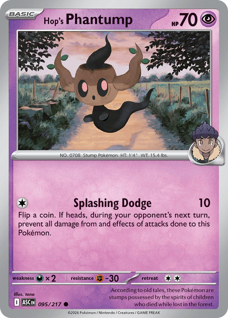 Hop's Phantump, kortbilde fra Scrydex