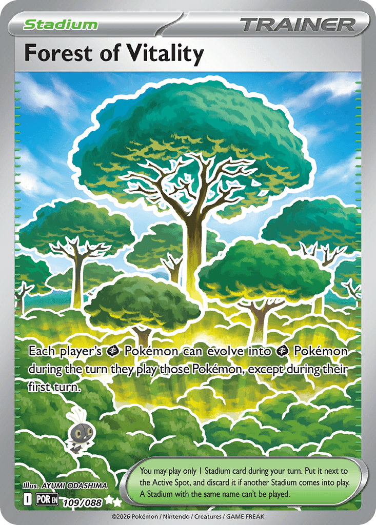 Forest of Vitality, kortbilde fra Scrydex