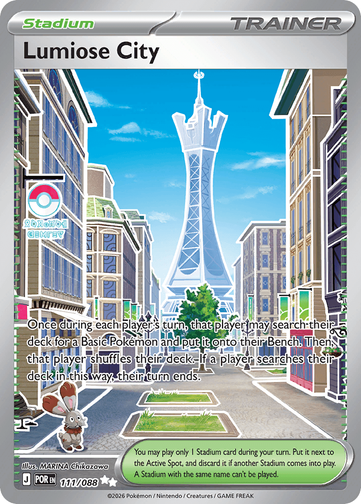 Lumiose City, kortbilde fra Scrydex