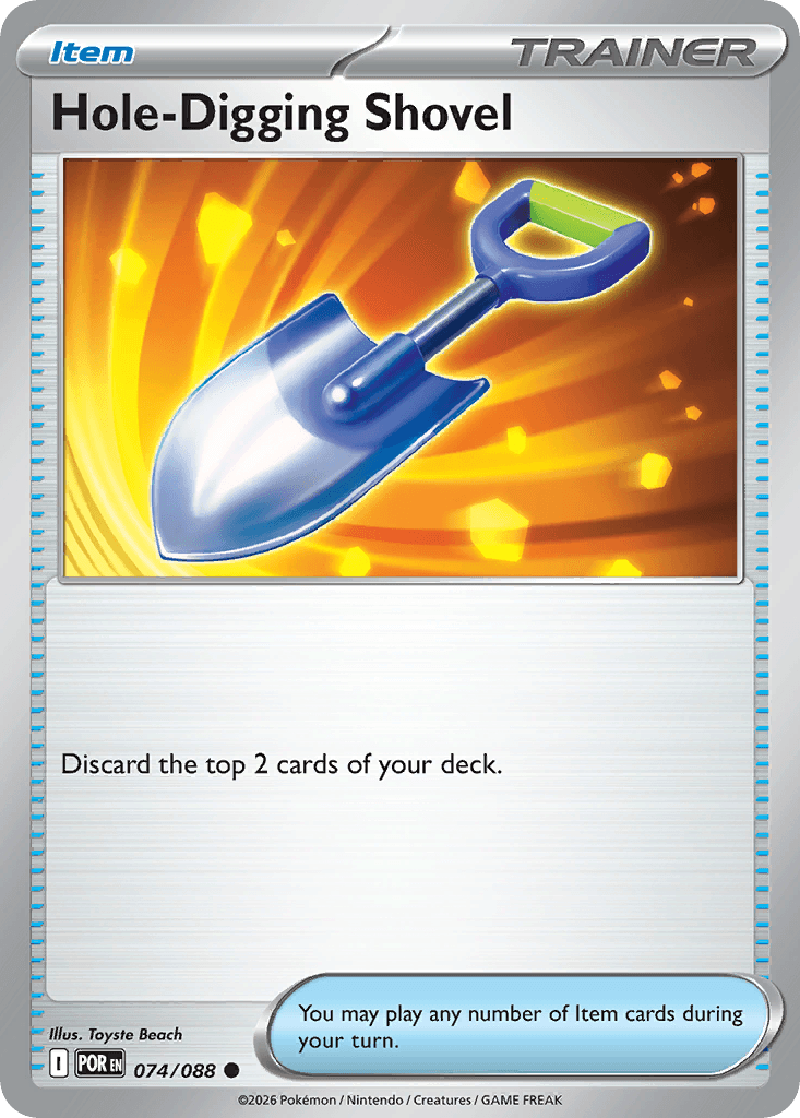 Hole-Digging Shovel, kortbilde fra Scrydex