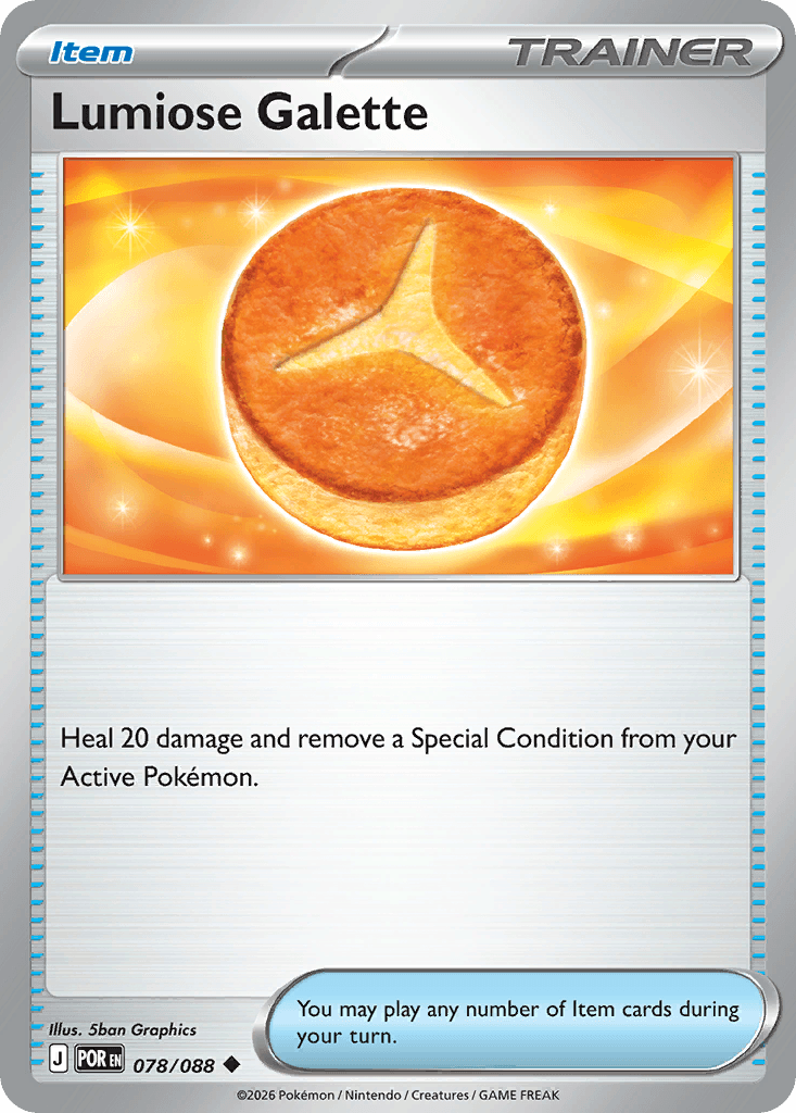 Lumiose Galette, kortbilde fra Scrydex