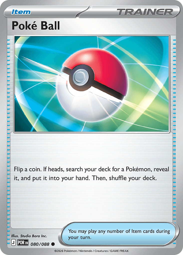 Poké Ball, kortbilde fra Scrydex