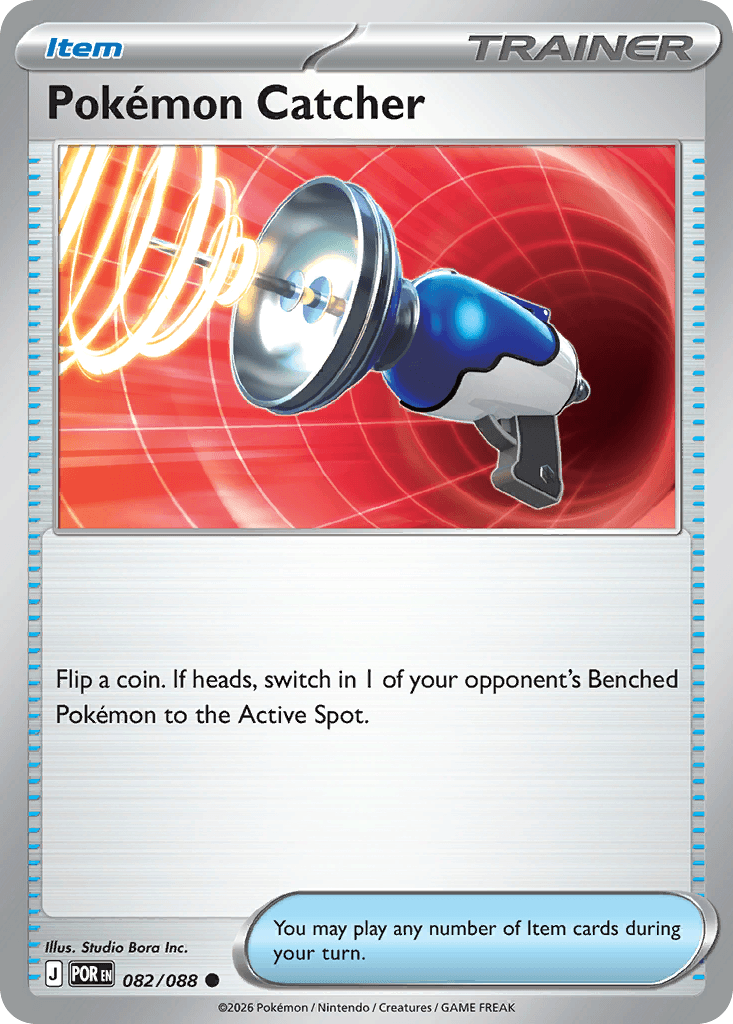 Pokémon Catcher, kortbilde fra Scrydex
