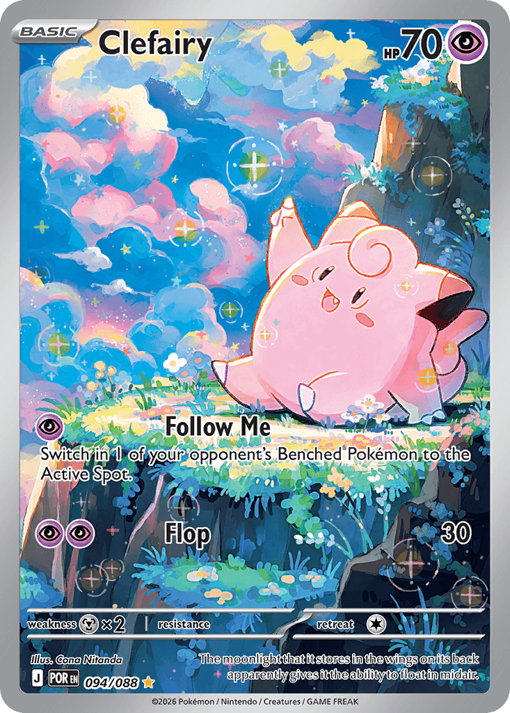 Clefairy, kortbilde fra Scrydex