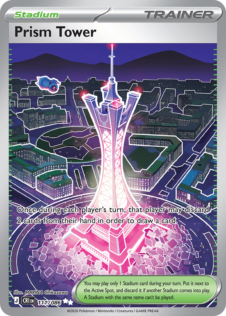 Prism Tower, kortbilde fra Scrydex